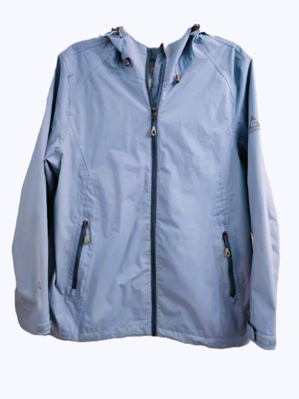 XL ~ Windbreaker Jackets Lightweight Waterproof Light Blue